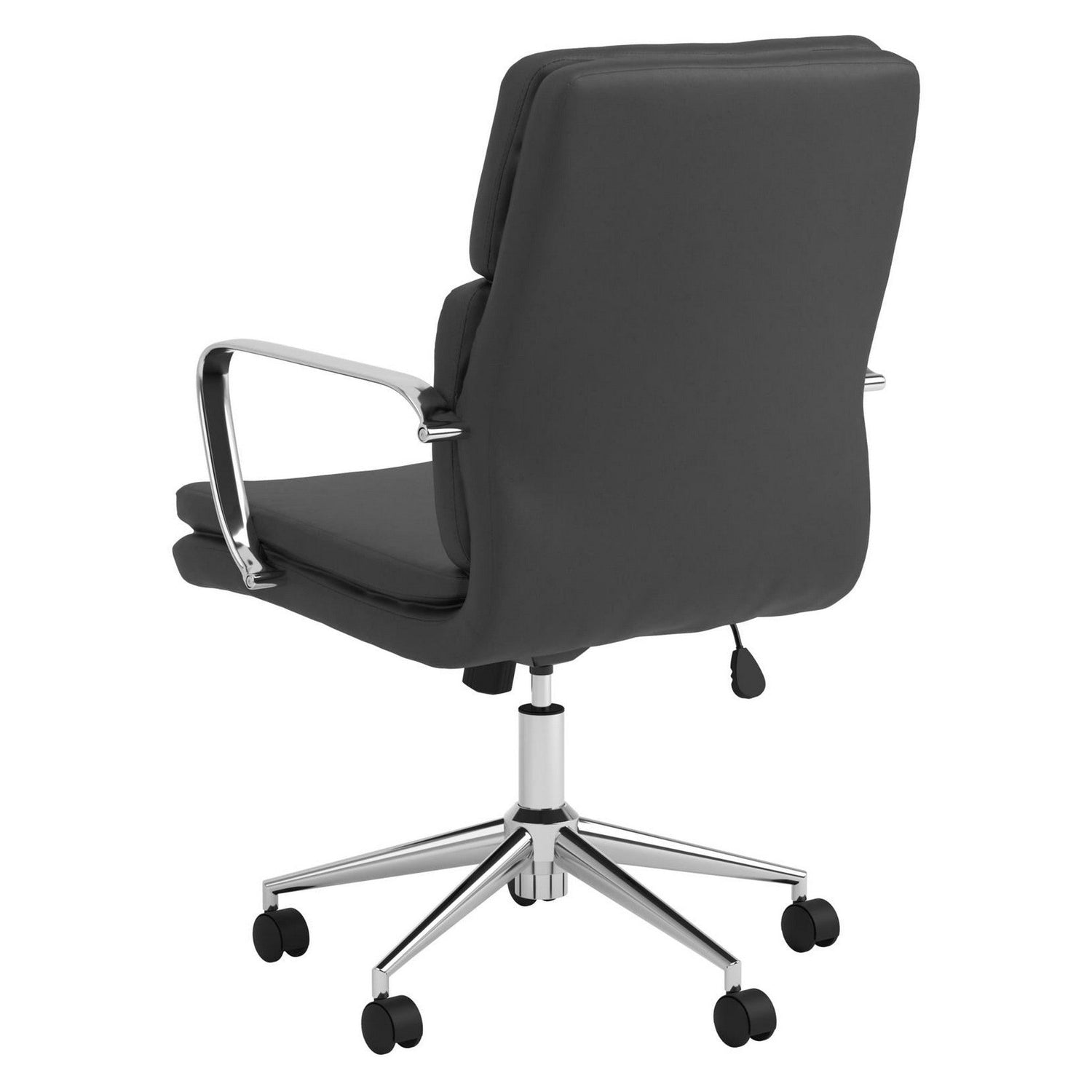 Ximena Standard Back Upholstered Office Chair Black 801765