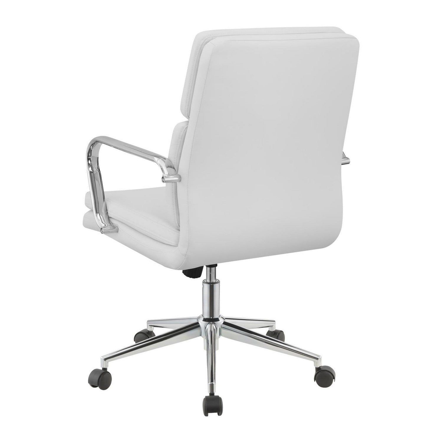 Ximena Standard Back Upholstered Office Chair White 801767