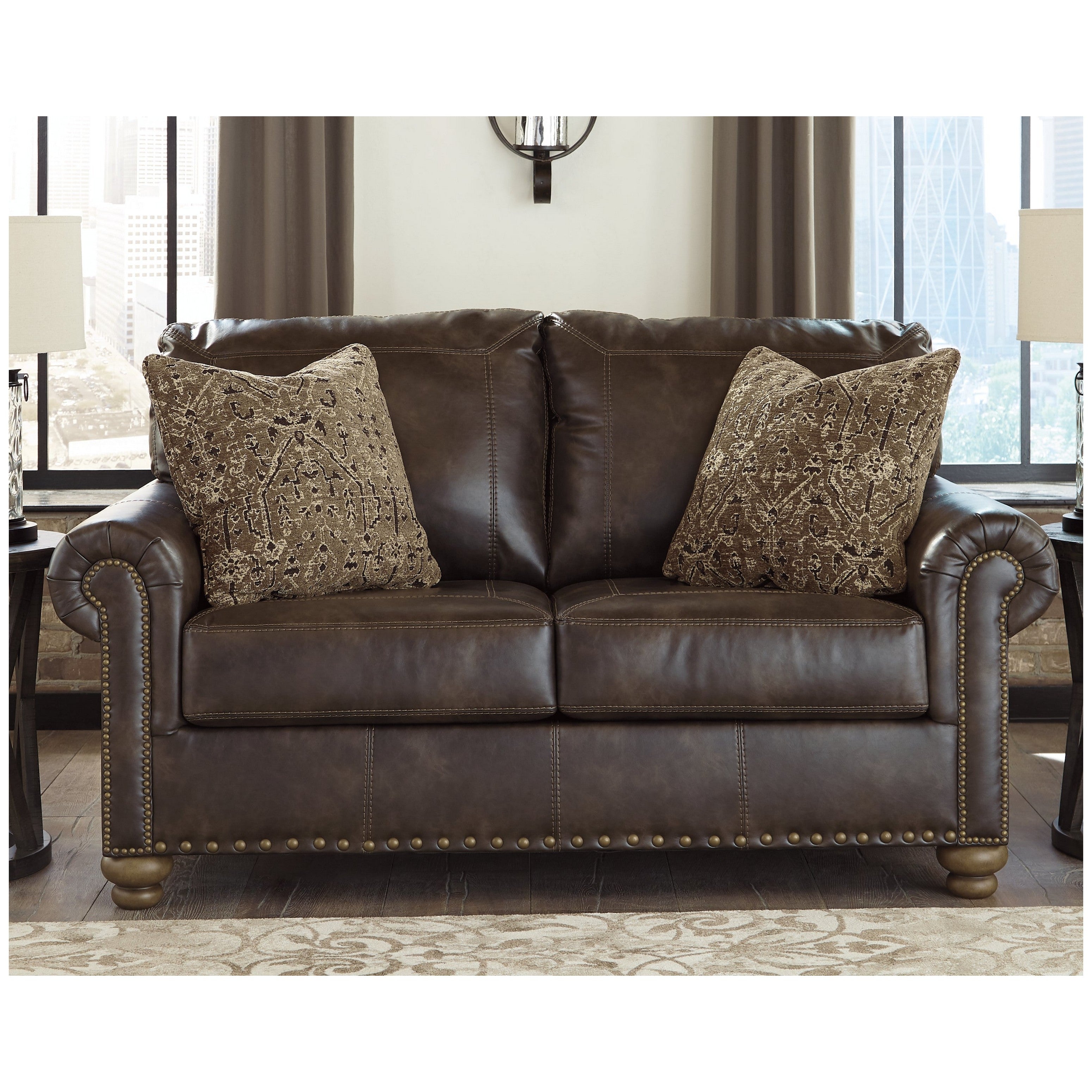 Nicorvo Loveseat Ash-8050535