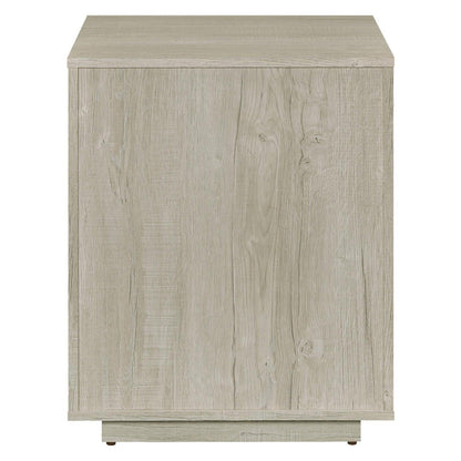 Loomis 3-drawer Square File Cabinet Whitewashed Grey 805882