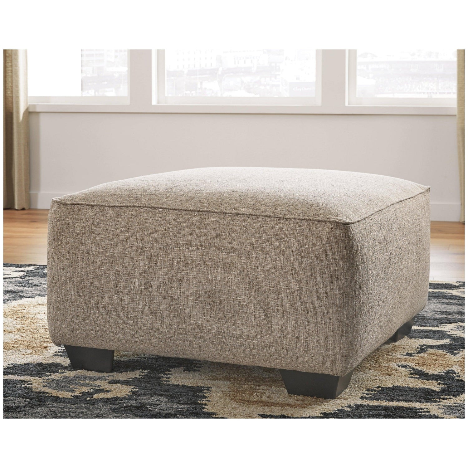 Baceno Oversized Ottoman Ash-8120208