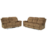 Huddle-Up Reclining Sofa and Loveseat Ash-82304U1