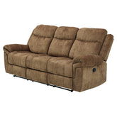 Huddle-Up Reclining Sofa with Drop Down Table Ash-8230489