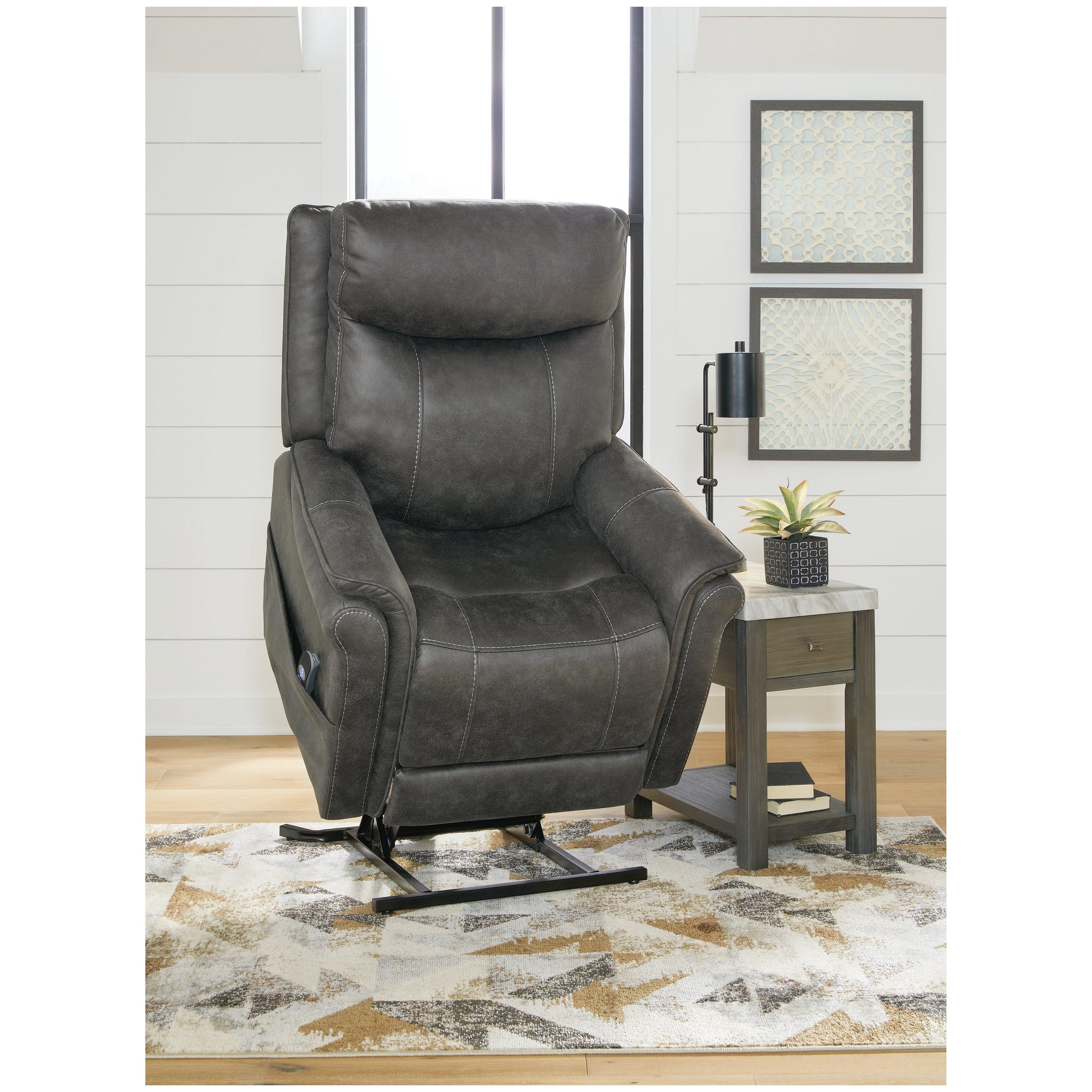 Sillón reclinable Samir Powerlift – Beck's Furniture