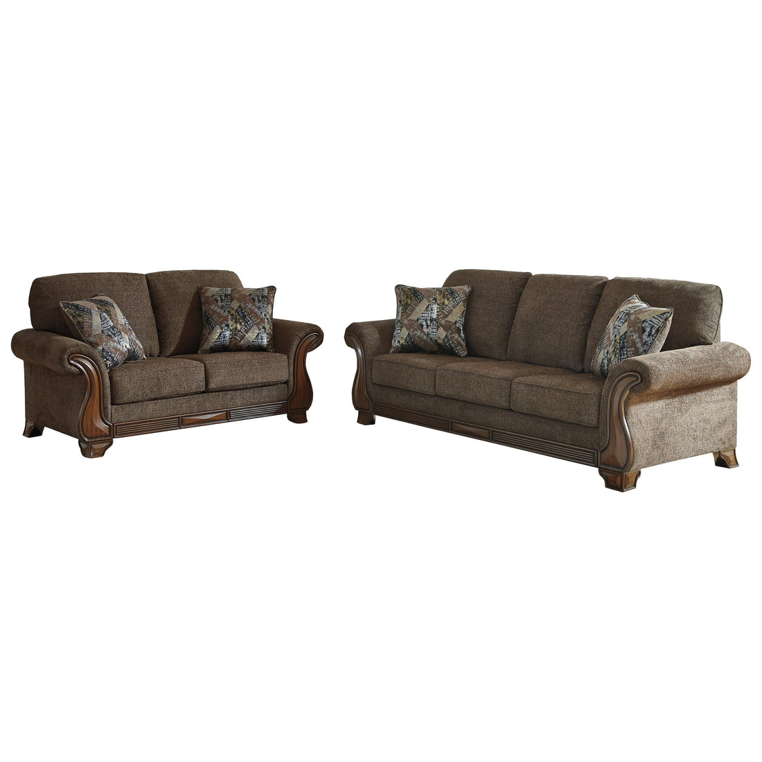 Miltonwood Sofa and Loveseat Ash-85506U1