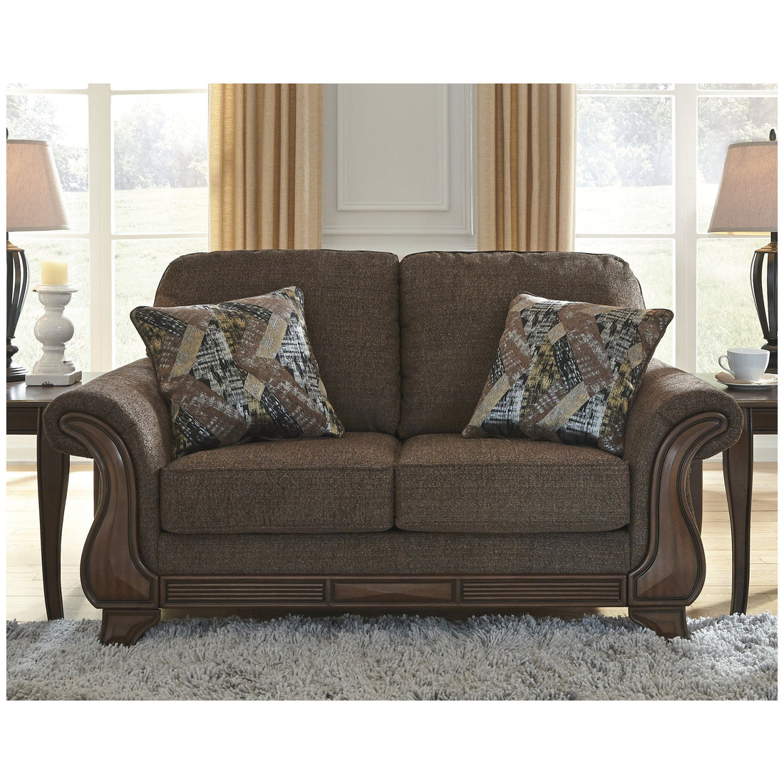 Miltonwood Loveseat Ash-8550635