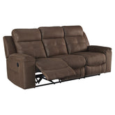 Jesolo Reclining Sofa and Loveseat with Recliner Ash-86704U1