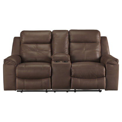 Jesolo Reclining Sofa and Loveseat with Recliner Ash-86704U1