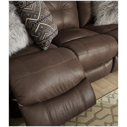 Jesolo Reclining Sofa and Loveseat with Recliner Ash-86704U1