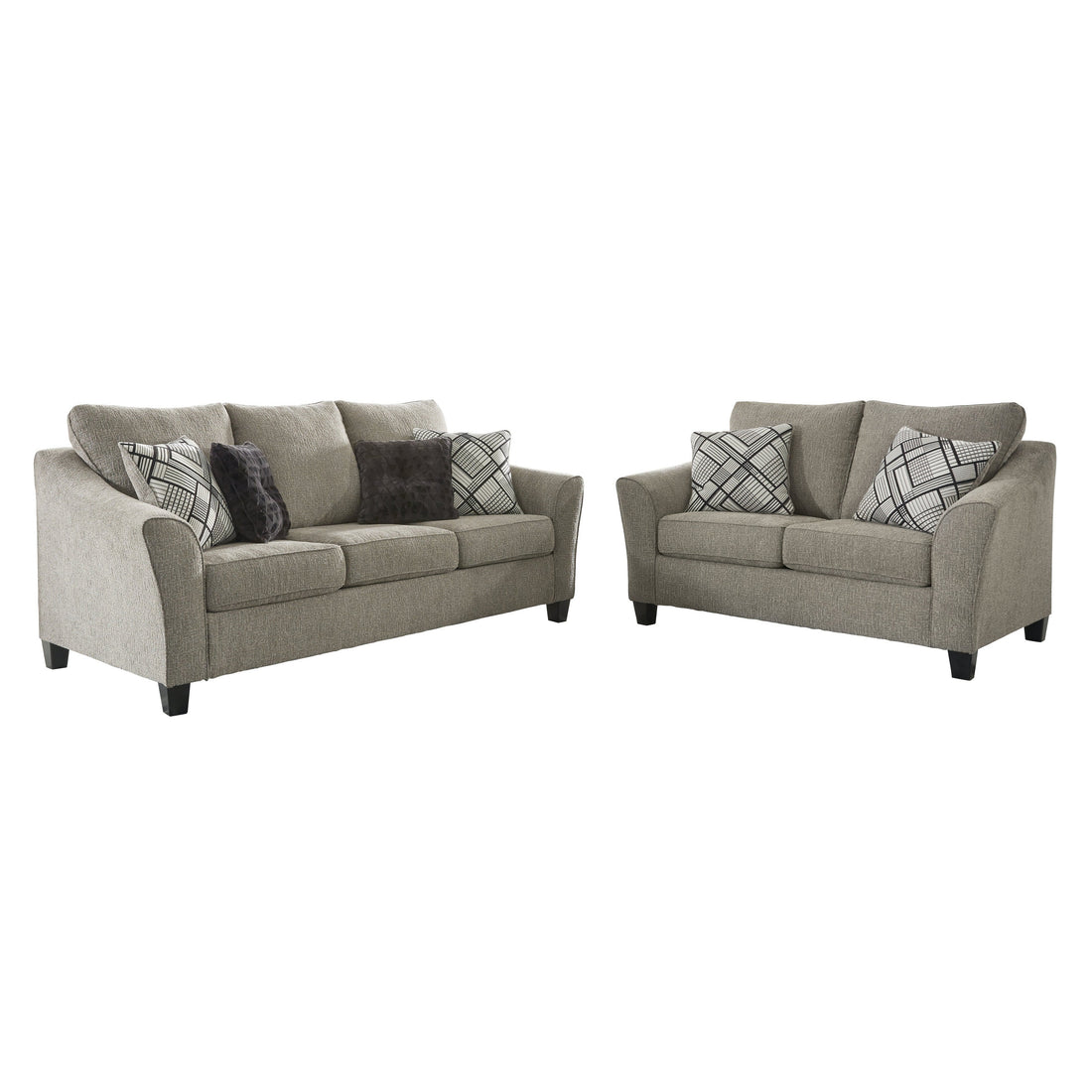 Barnesley Sofa and Loveseat Ash-86904U1