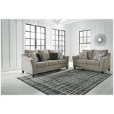 Barnesley Sofa and Loveseat Ash-86904U1