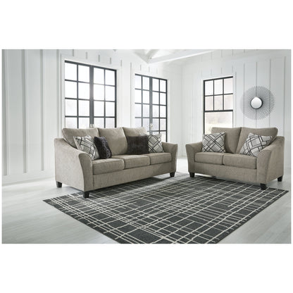 Barnesley Sofa and Loveseat Ash-86904U1