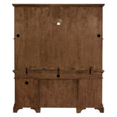 Hartshill Credenza with Hutch Burnished Oak 881283