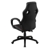 Carlos Arched Armrest Upholstered Office Chair Black 881426