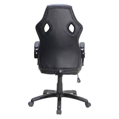 Carlos Arched Armrest Upholstered Office Chair Black 881426