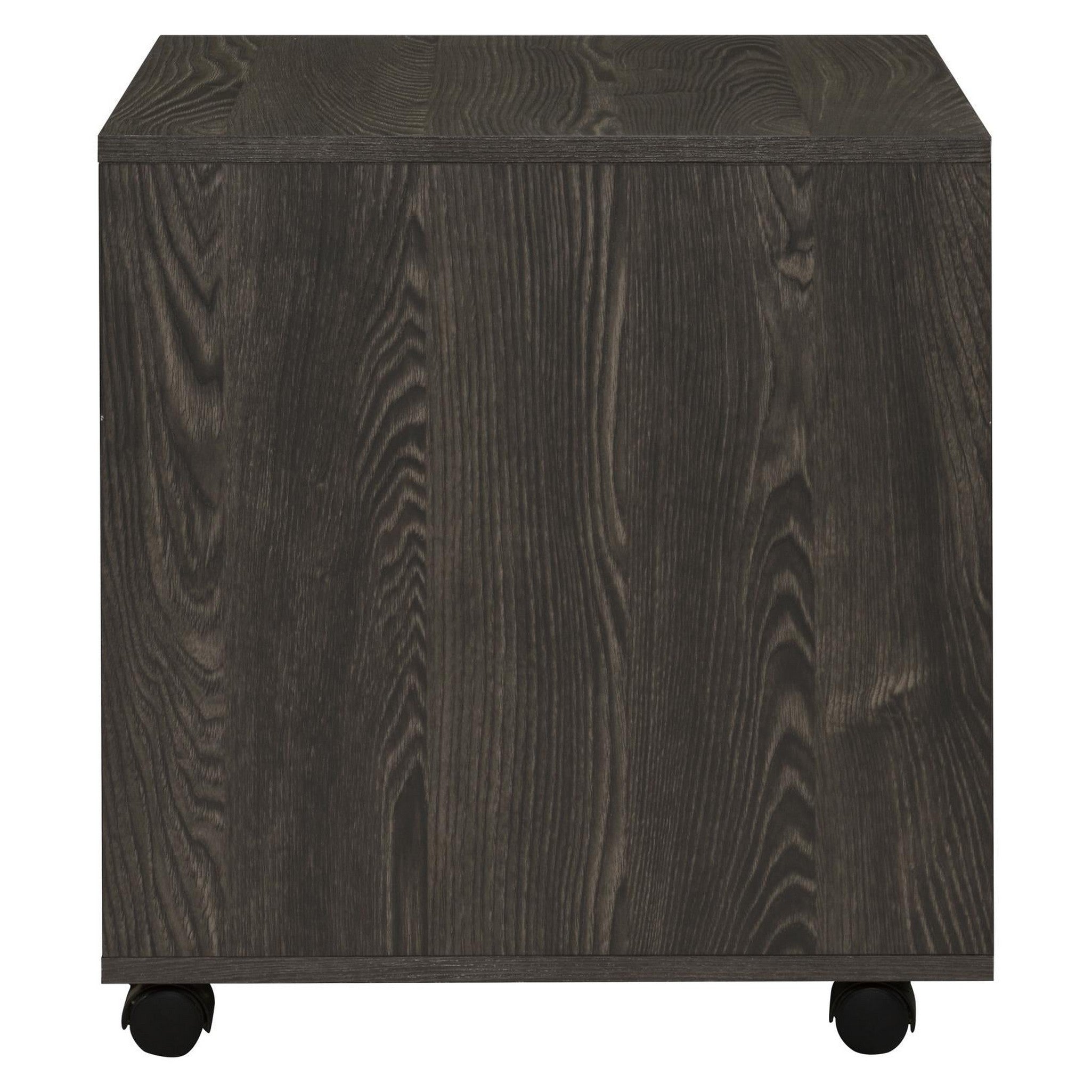 Noorvik 2-drawer Mobile File Cabinet Dark Oak 881572