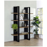 Danbrook Bookcase with 4 Full-length Shelves 882036