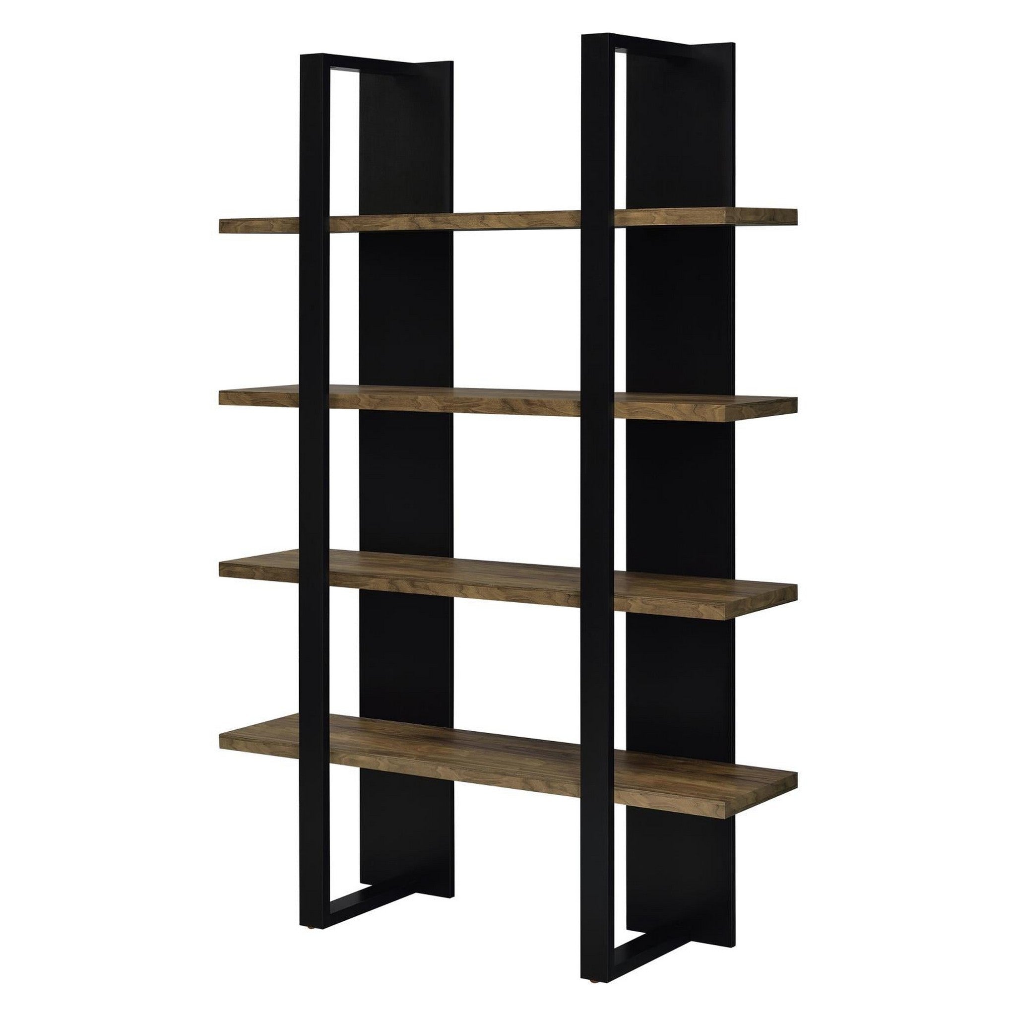 Danbrook Bookcase with 4 Full-length Shelves 882036