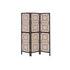 Vulcan 3-panel Geometric Folding Screen Tan and Cappuccino 900090