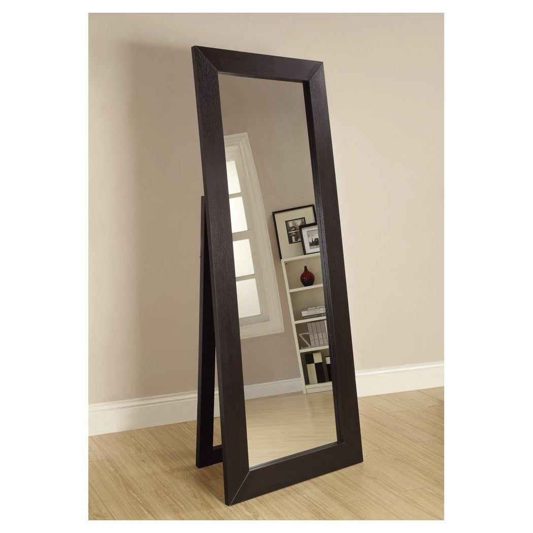 Toga Rectangular Floor Mirror Cappuccino 900453