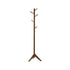 Devlin Coat Rack with 6 Hooks Walnut 900633