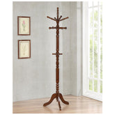 Achelle Coat Rack with 11 Hooks Tobacco 900769