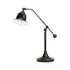 Eduardo Bell Shade Table Lamp Dark Bronze 901186