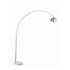 Krester Arched Floor Lamp Brushed Steel and Chrome 901199