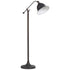 Eduardo Bell Shade Floor Lamp Dark Bronze 901231