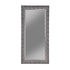 Rollins Rectangular Floor Mirror Black 901999