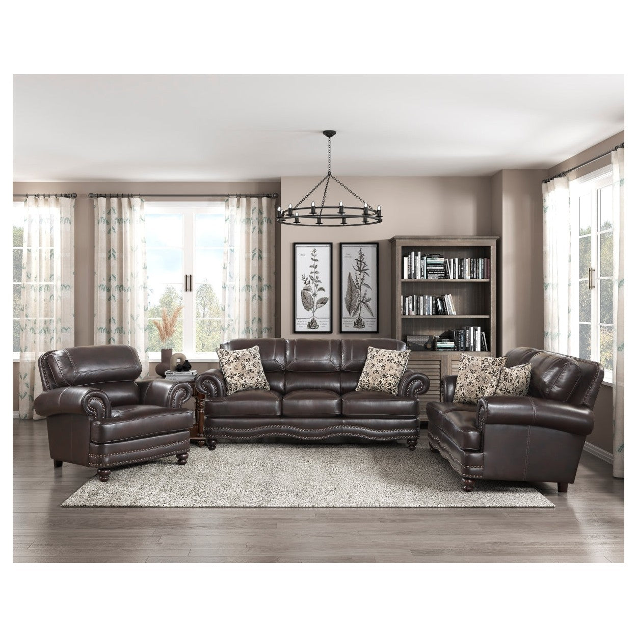 Sofa 9268BRW-3