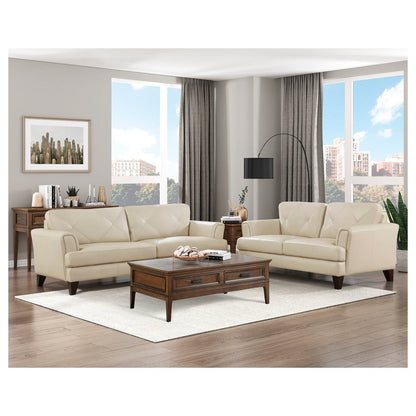 2pc Set: Sofa, Love 9279CRM*2