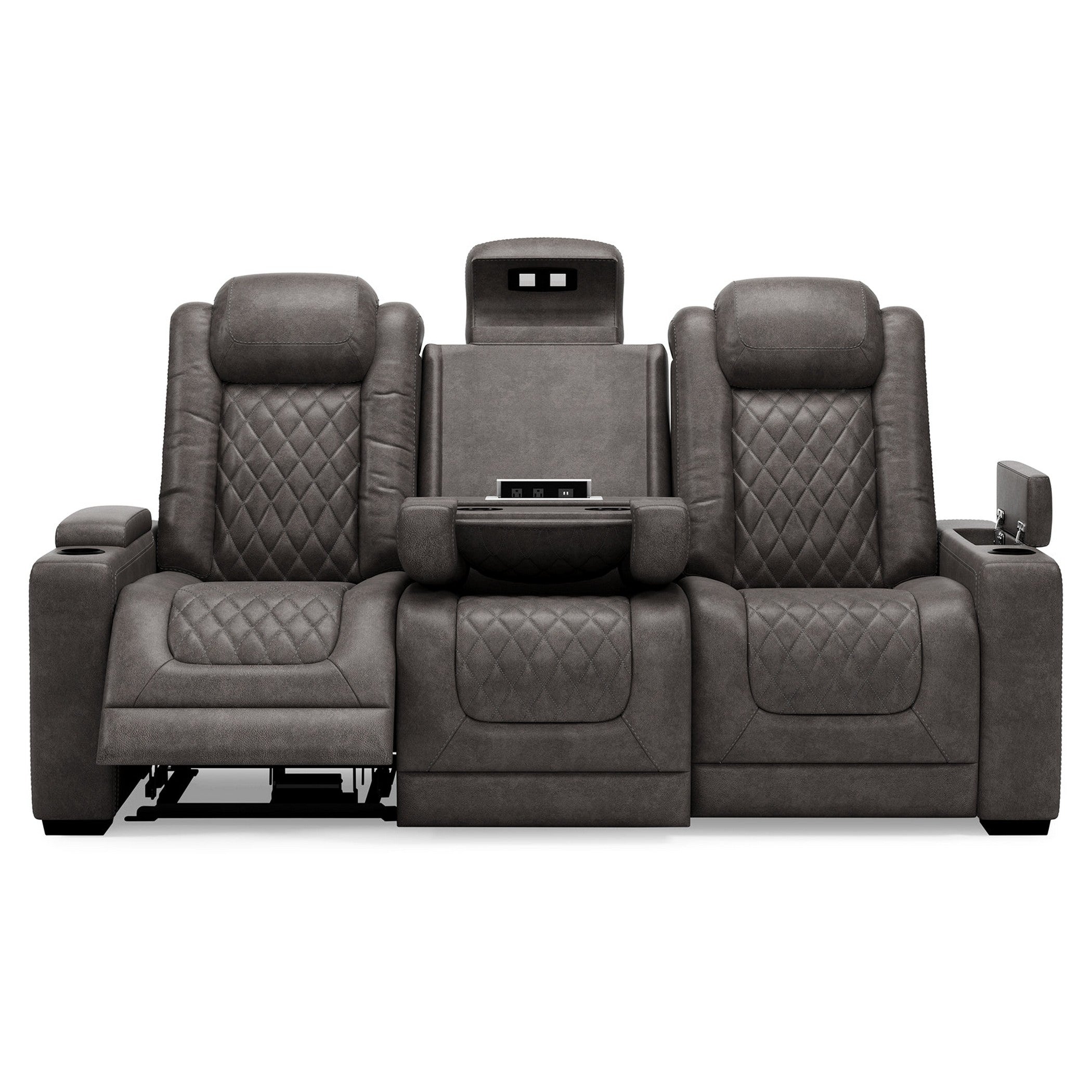 Signature design by ashley deals hyllmont power reclining sofa