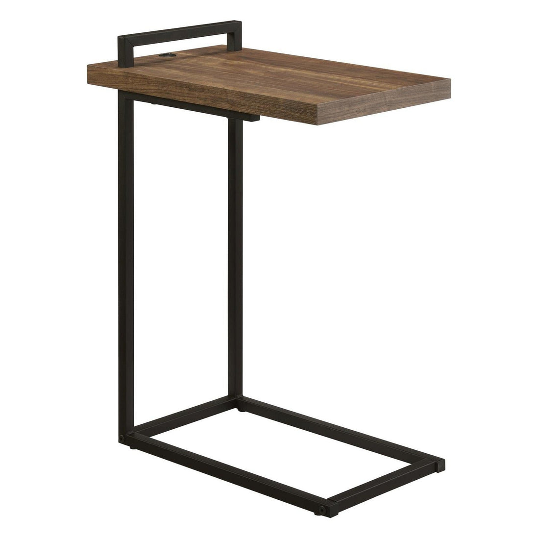 Maxwell C-shaped Accent Table with USB Charging Port 931127