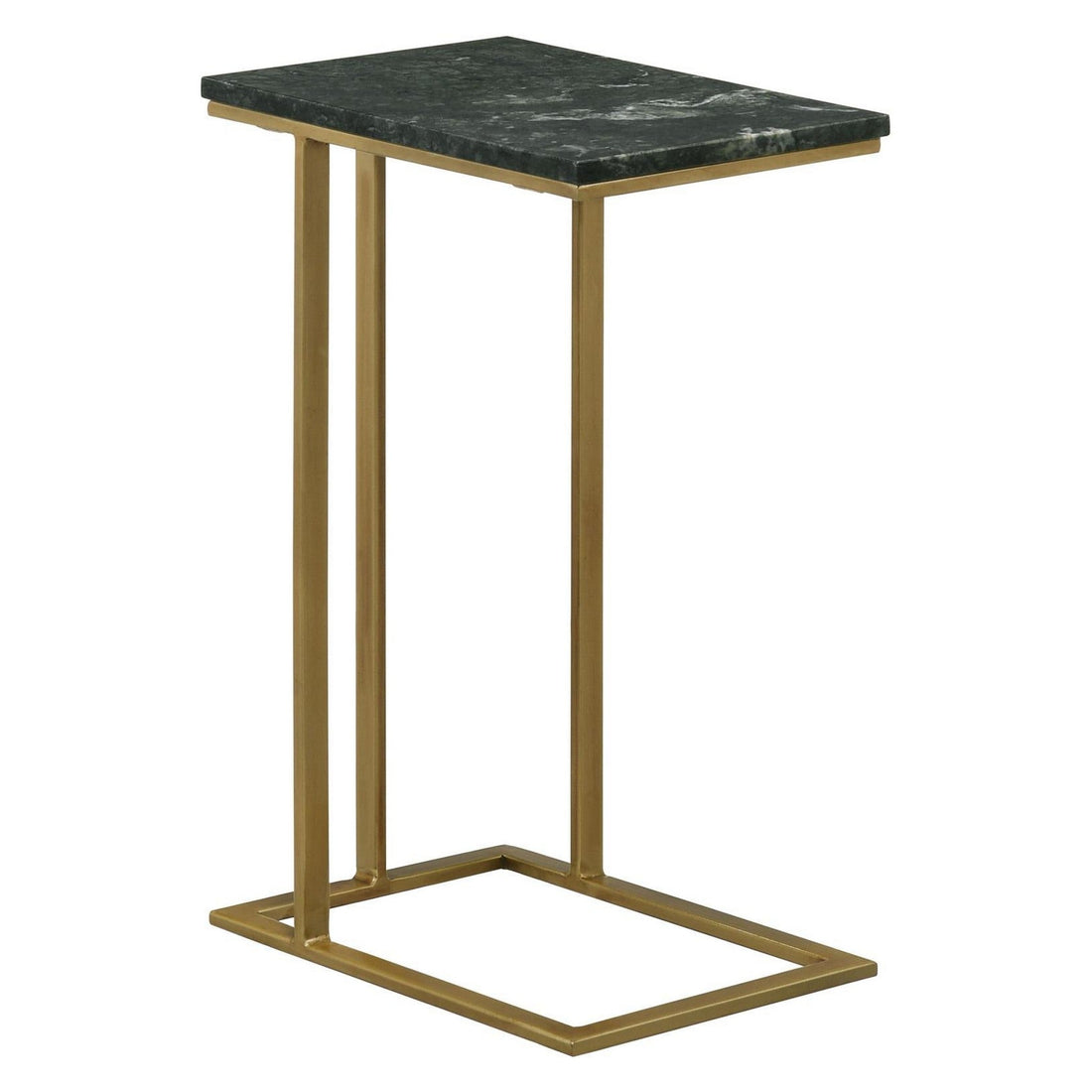 Vicente Accent Table with Marble Top Grey 936035