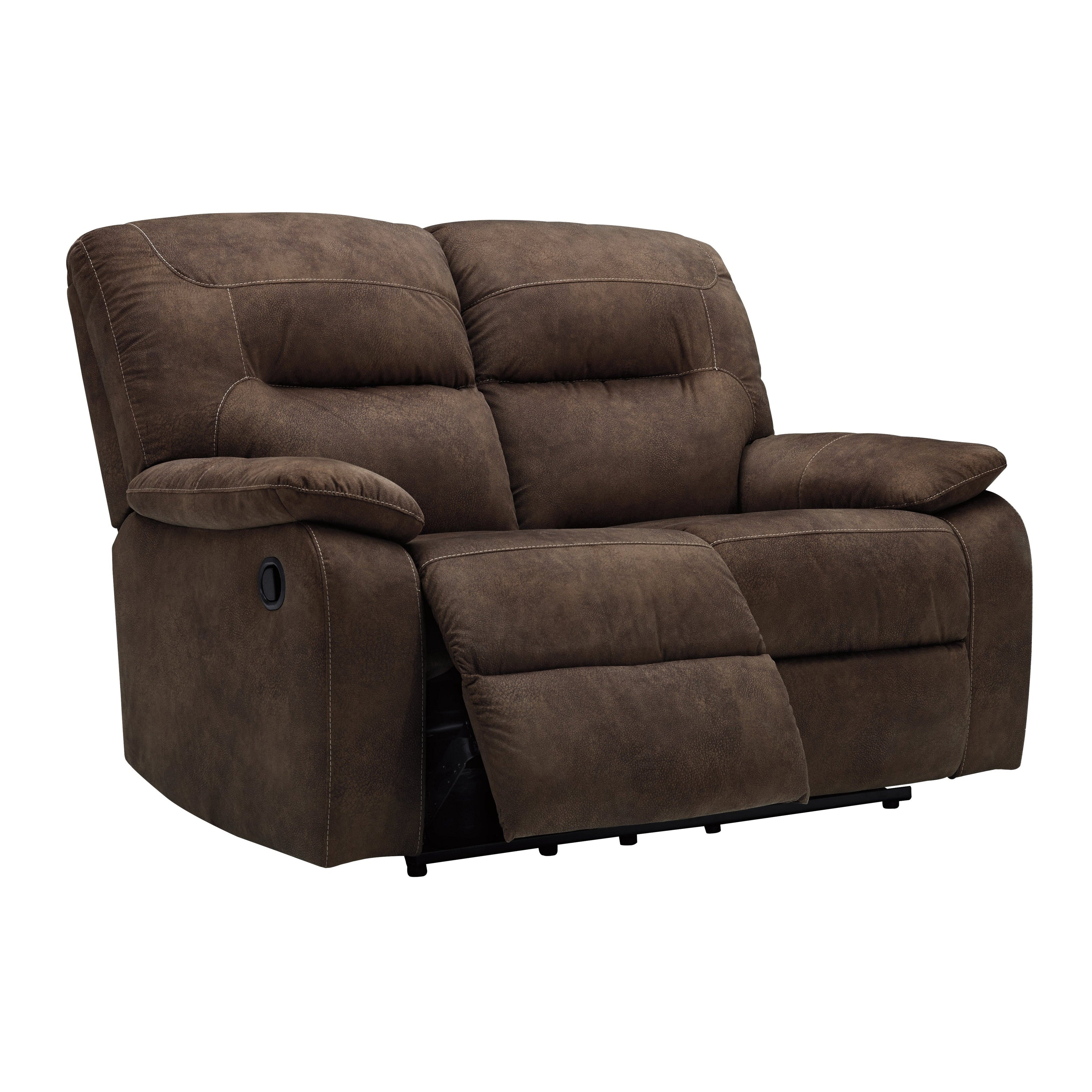 Bolzano Reclining Sofa and Loveseat with Recliner Ash-93802U2