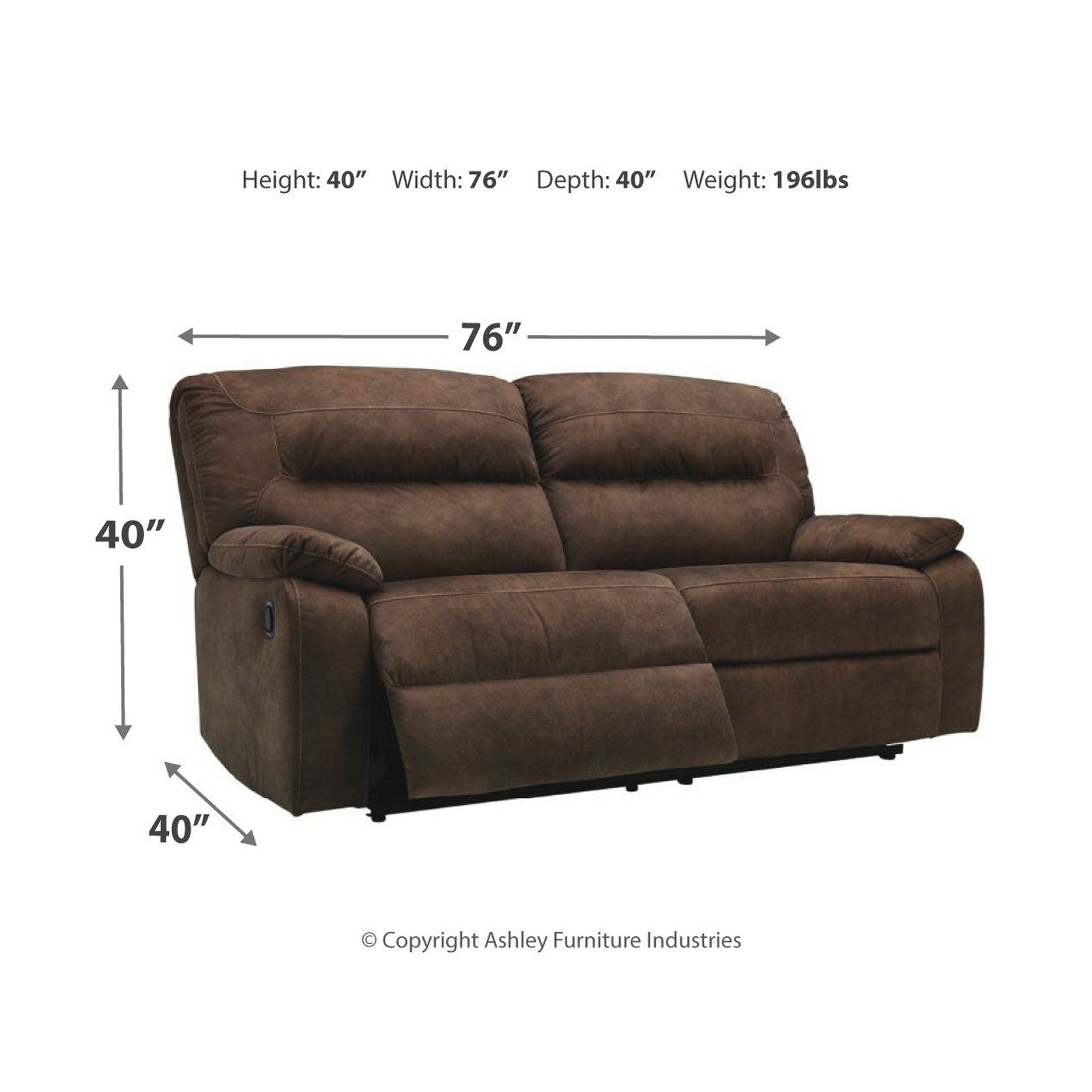 Bolzano Reclining Sofa and Loveseat Ash-93802U1