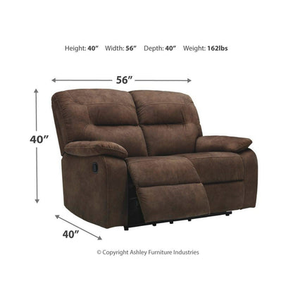 Bolzano Reclining Sofa and Loveseat Ash-93802U1