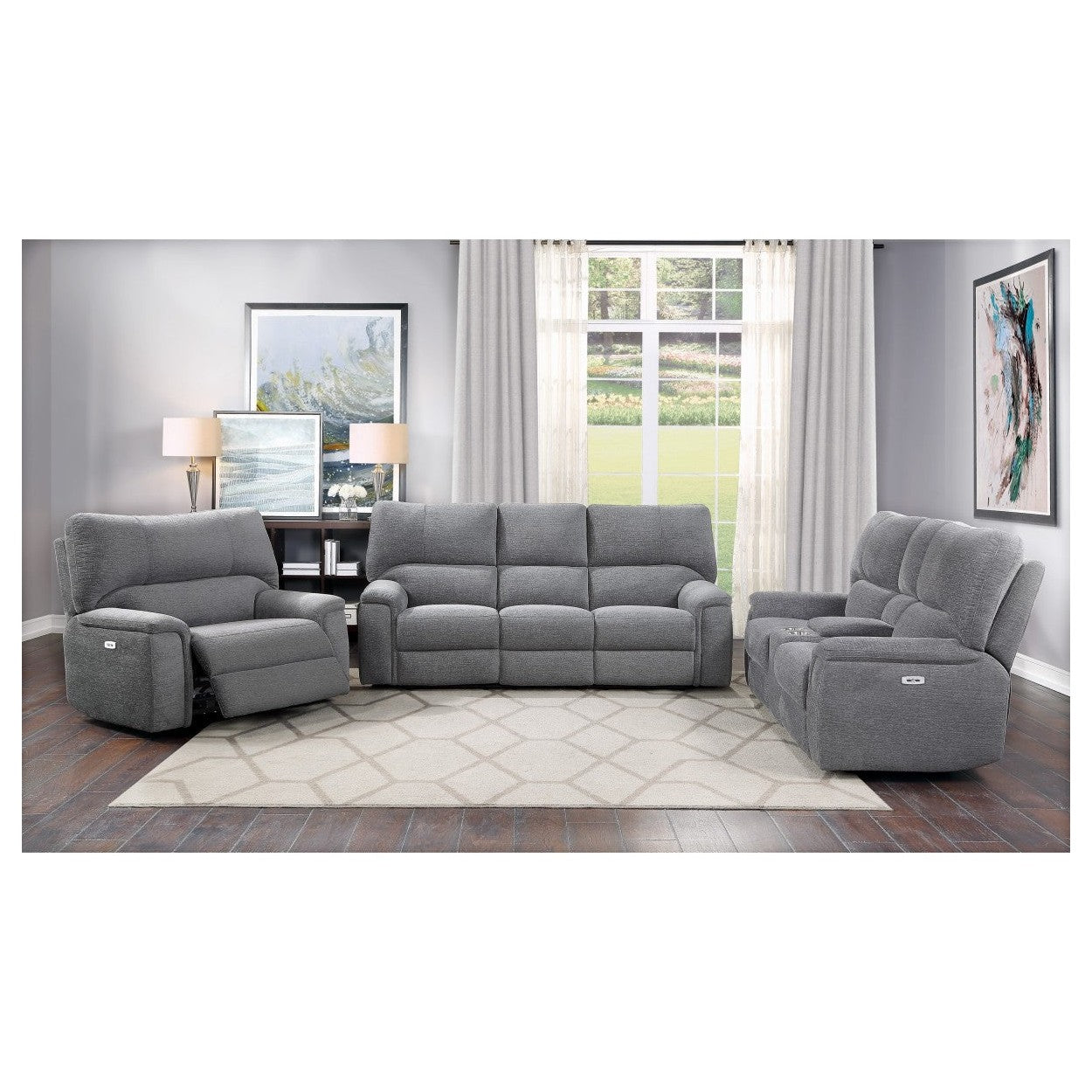 Double Reclining Sofa 9413CC-3