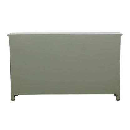 Deserie 3-door Accent Cabinet Antique Green 950357