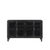 Mapleton 4-door Accent Cabinet Black 950780