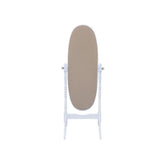 Foyet Oval Cheval Mirror White 950802