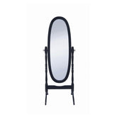 Foyet Oval Cheval Mirror Black 950803