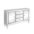 Leticia 3-drawer Accent Cabinet Silver 950825