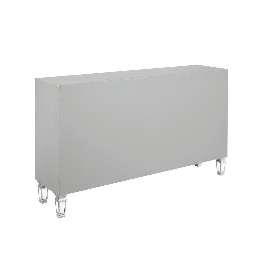 Leticia 3-drawer Accent Cabinet Silver 950825