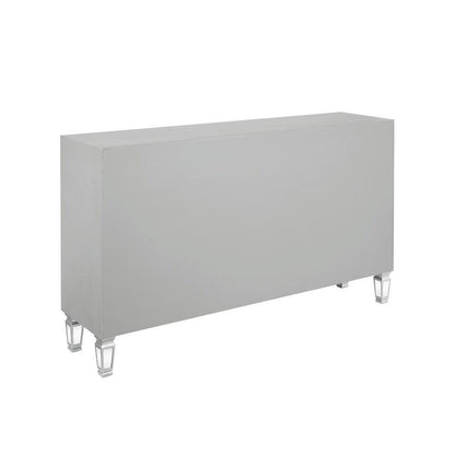 Leticia 3-drawer Accent Cabinet Silver 950825