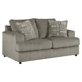 Soletren Sofa and Loveseat with Chair and Ottoman Ash-95103U1