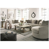 Soletren Sofa and Loveseat Ash-95104U2