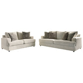 Soletren Sofa and Loveseat Ash-95104U2