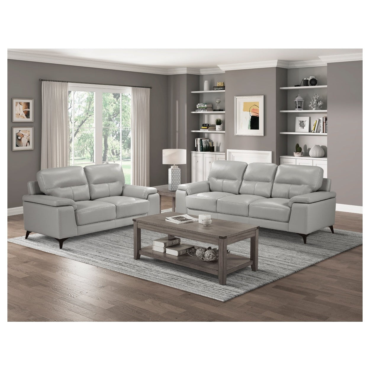 2PC SET: SOFA, LOVE 9514SVE*2